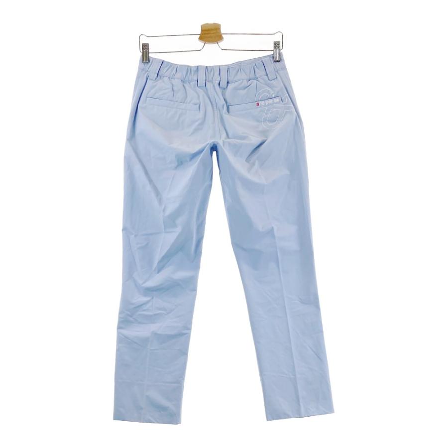 and per se パンツ　ブルーチェック　M and per se AND PER SE アンパスィ ストレッチパンツ ブルー系 M