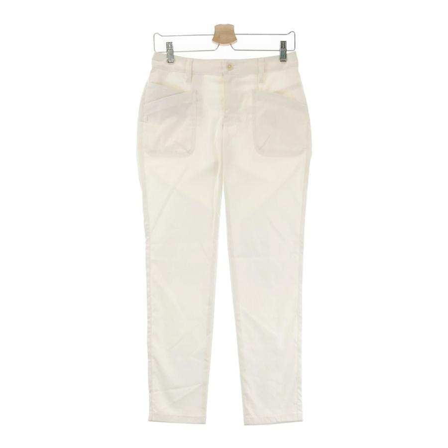 Jack Bunny レディース ロングパンツ ホワイト Jack Bunny!! ジャックバニー ストレッチ ロングパンツ レディス