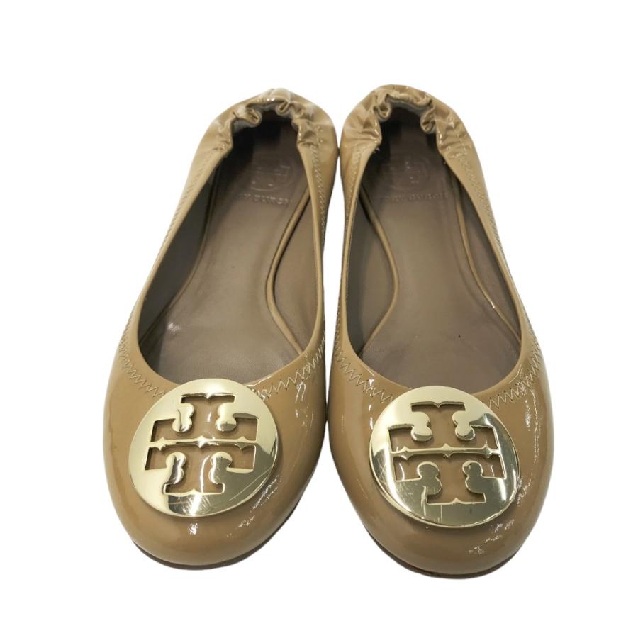 美品 トリーバーチ バレエシューズ フラットシューズ ベージュ