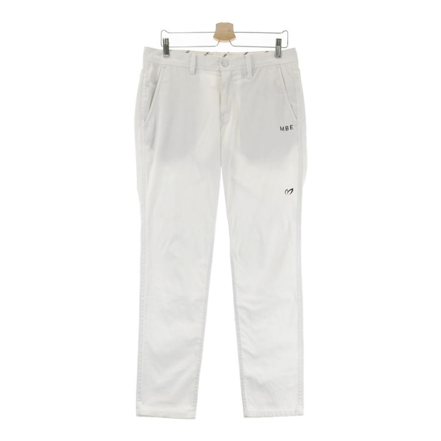 MASTER BUNNY EDITION パンツ ホワイト ドビーストレッチパンツ | MASTER BUNNY EDITION（マスター