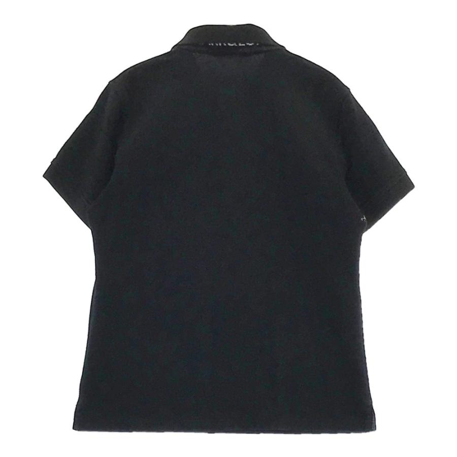 MARK&LONA マークアンドロナ レディース ゴルフ ポロシャツ 黒S MARK&LONA マークアンドロナ 半袖ポロシャツ 黒 スカル