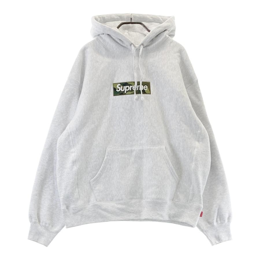 美品】SUPREME シュプリーム 2023AW パーカー Box Logo Hooded CAMO 