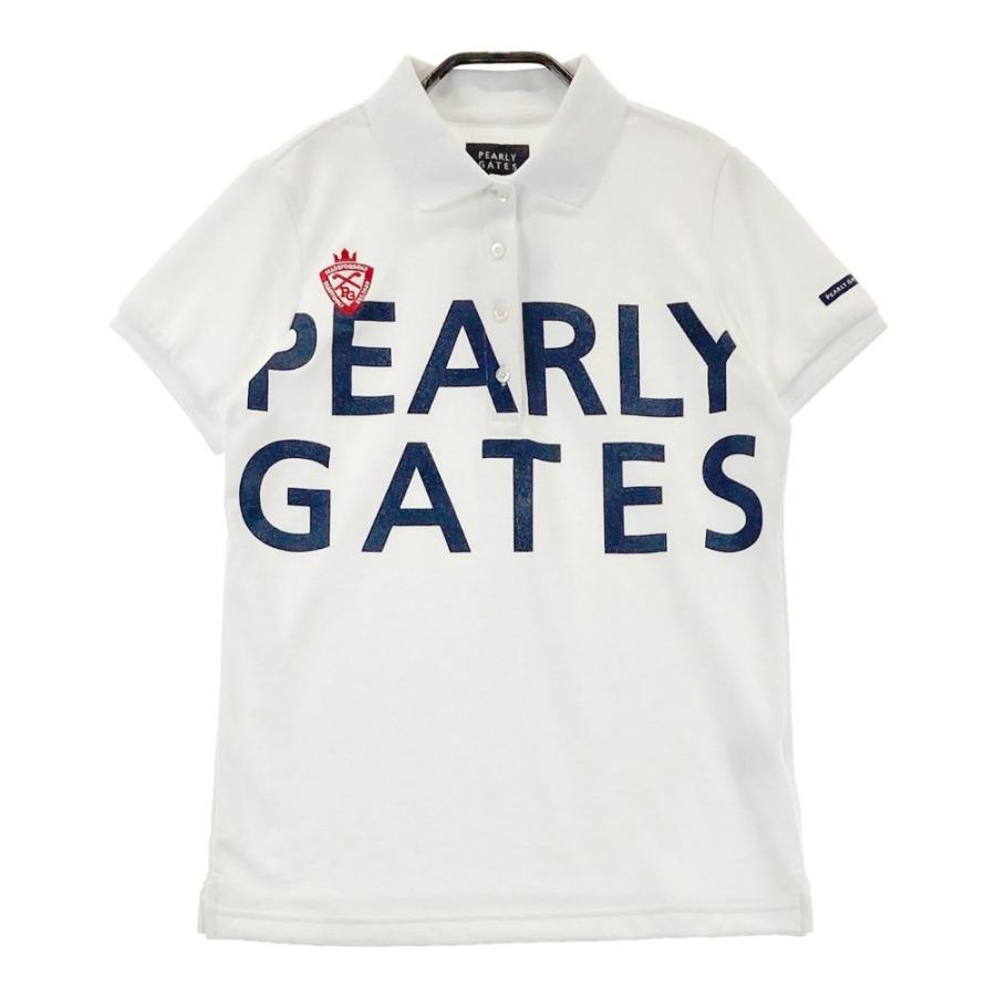 PEARLY GATES★未使用 4 ゴルフウェア 半袖ポロシャツ ホワイト サッカーチェック半袖ポロシャツ | PEARLY GATES（パーリー