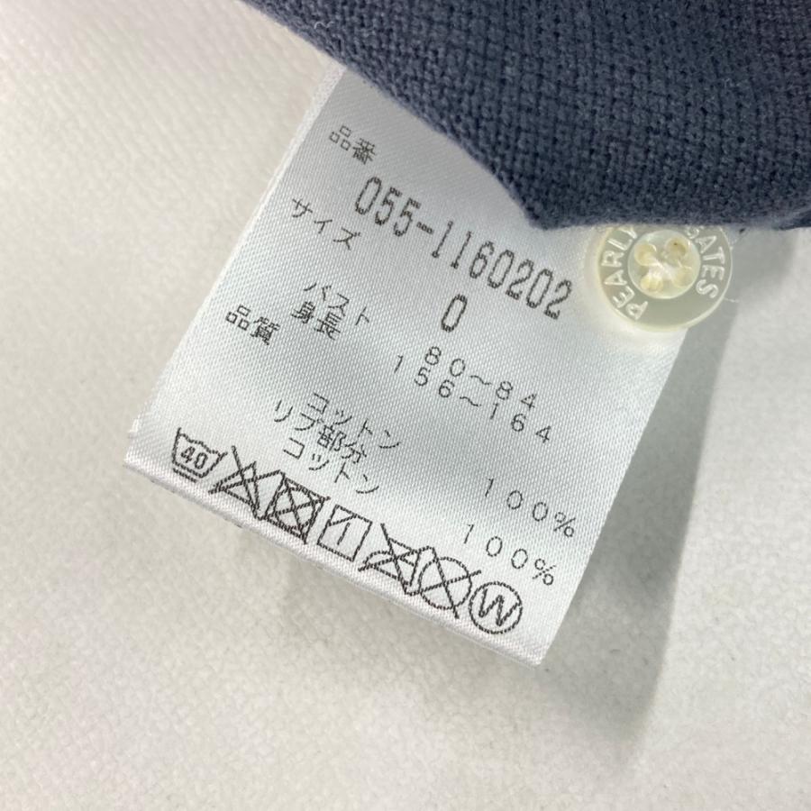 PEARLY GATES - パーリーゲイツ  半袖スポーツシャツ  米国海軍系 0 ゴルフ御召しもの レディース