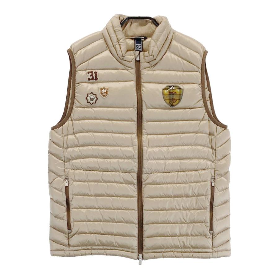 ZOY ゾーイ ダウンベスト ベージュ系 1003/3 ゴルフウェア メンズ : 1  