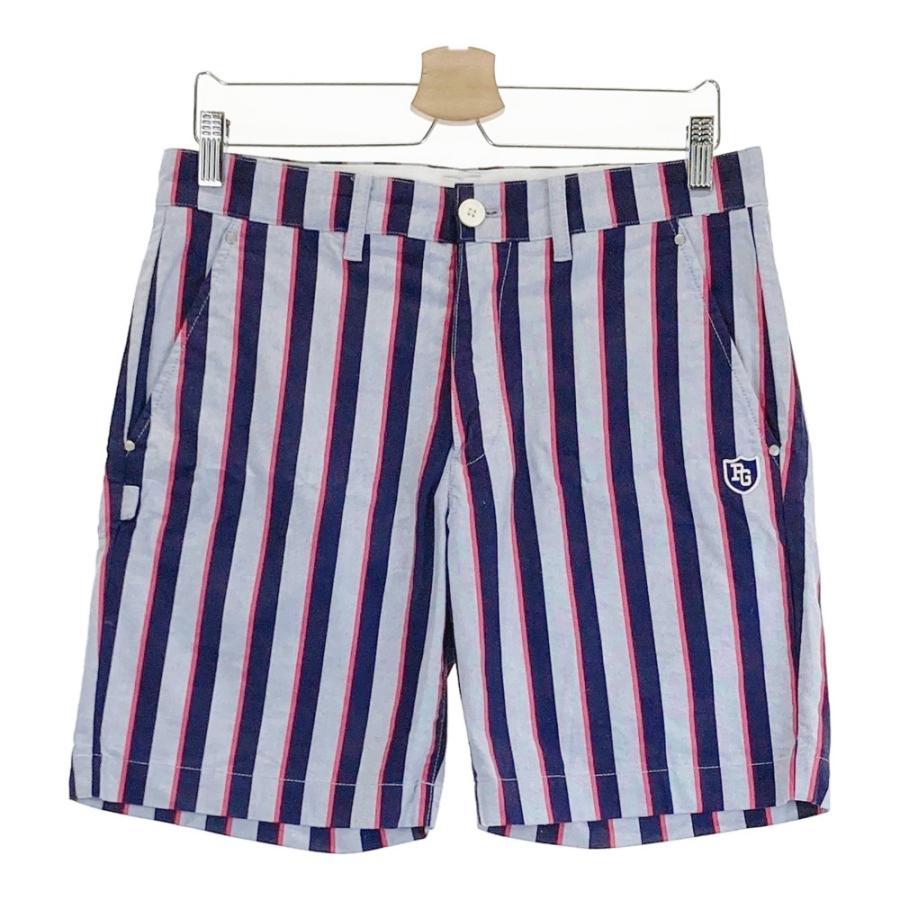 パーリーゲイツ ハーフパンツストライプ