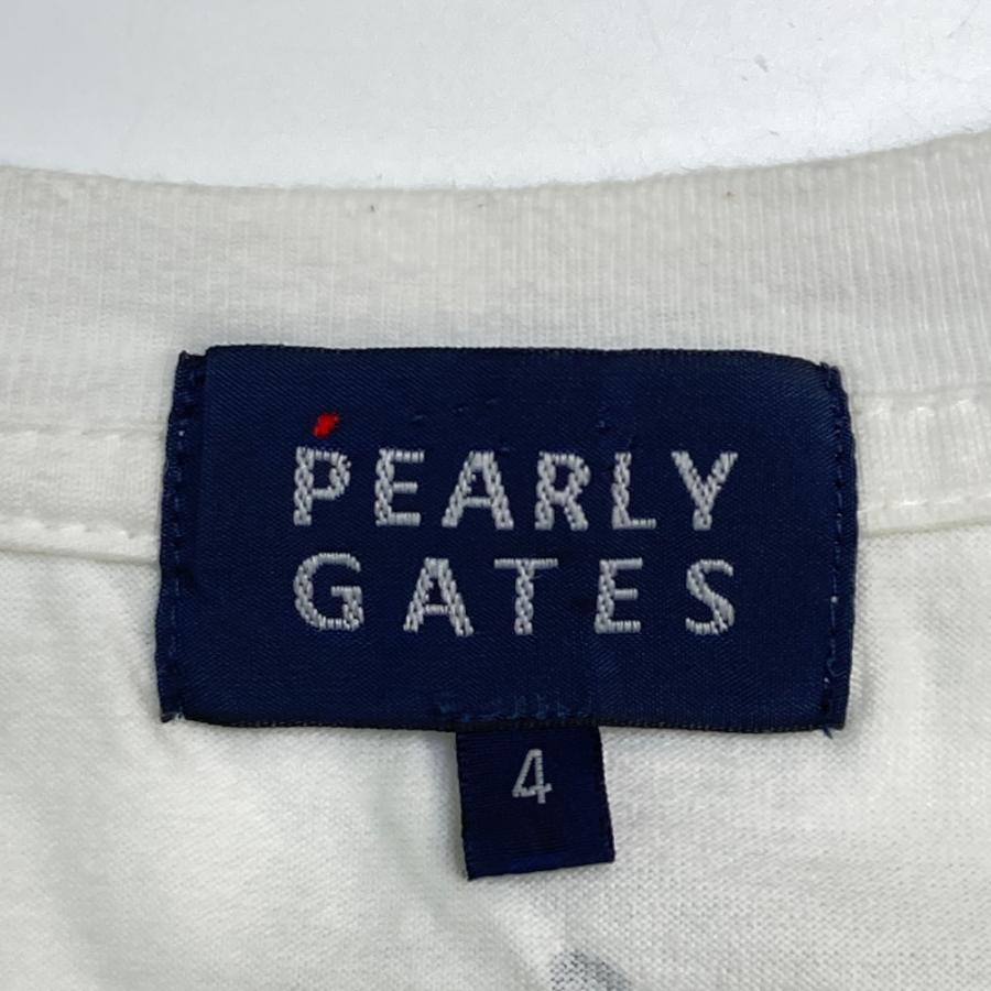 PEARLY GATES（パーリーゲイツ） 半袖Tシャツ ホワイト系 4 ゴルフ