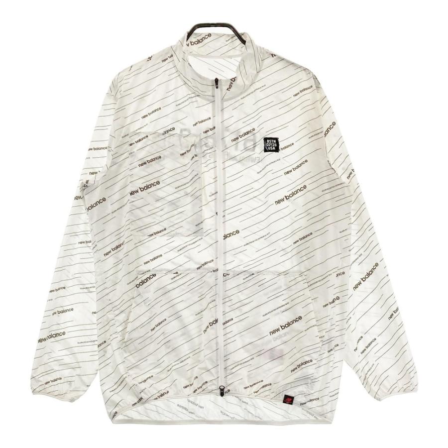 New Balance ゴルフ ハーフジップジャケット ホワイト New Balance Golf ニューバランス ゴルフ ハーフジップ プル