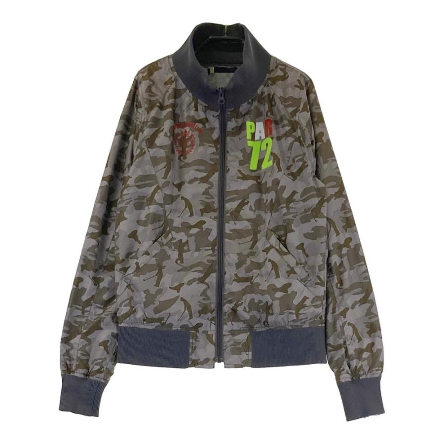 PAR72 パーセッタンタドゥエ 長袖ジャケット 迷彩 カモフラ カーキ系 M 