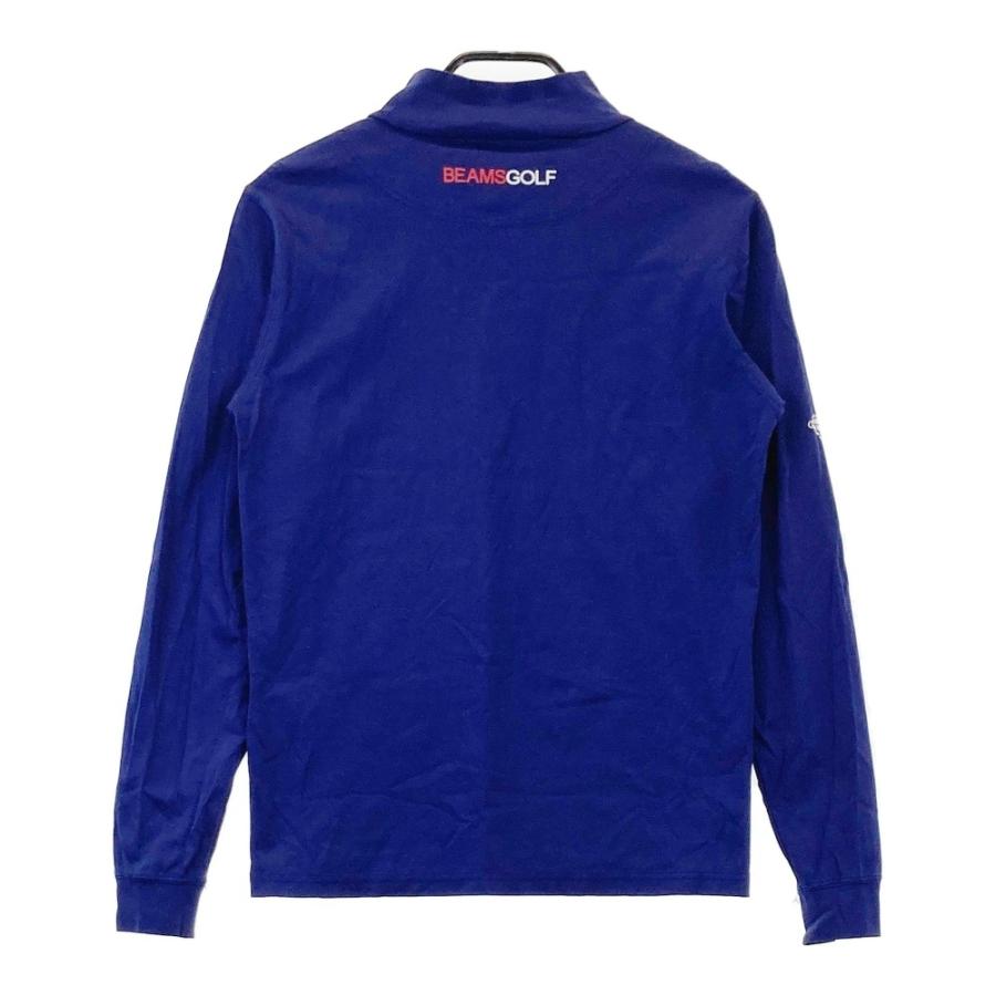 BEAMS GOLF ビームスゴルフ ハイネック 長袖Tシャツ ネイビー系 BEAMS GOLF ビームスゴルフ ハイネック 長袖Tシャツ ネイビー系