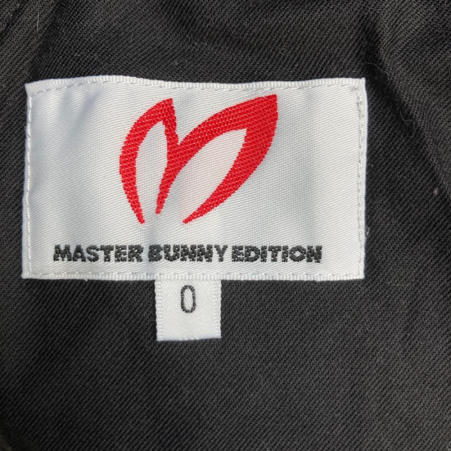 MASTER BUNNY EDITION マスターバニーエディション  ベロア ストレッチパンツ  ブラック系 0 ゴルフウェア レディースの画像