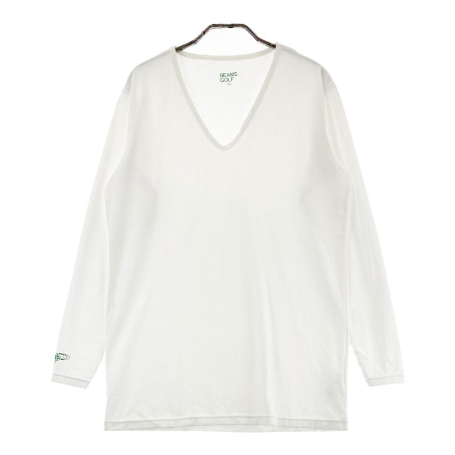 beams golf 長袖トップス BEAMS GOLF ビームスゴルフ 長袖 インナー Tシャツ ストライプ柄
