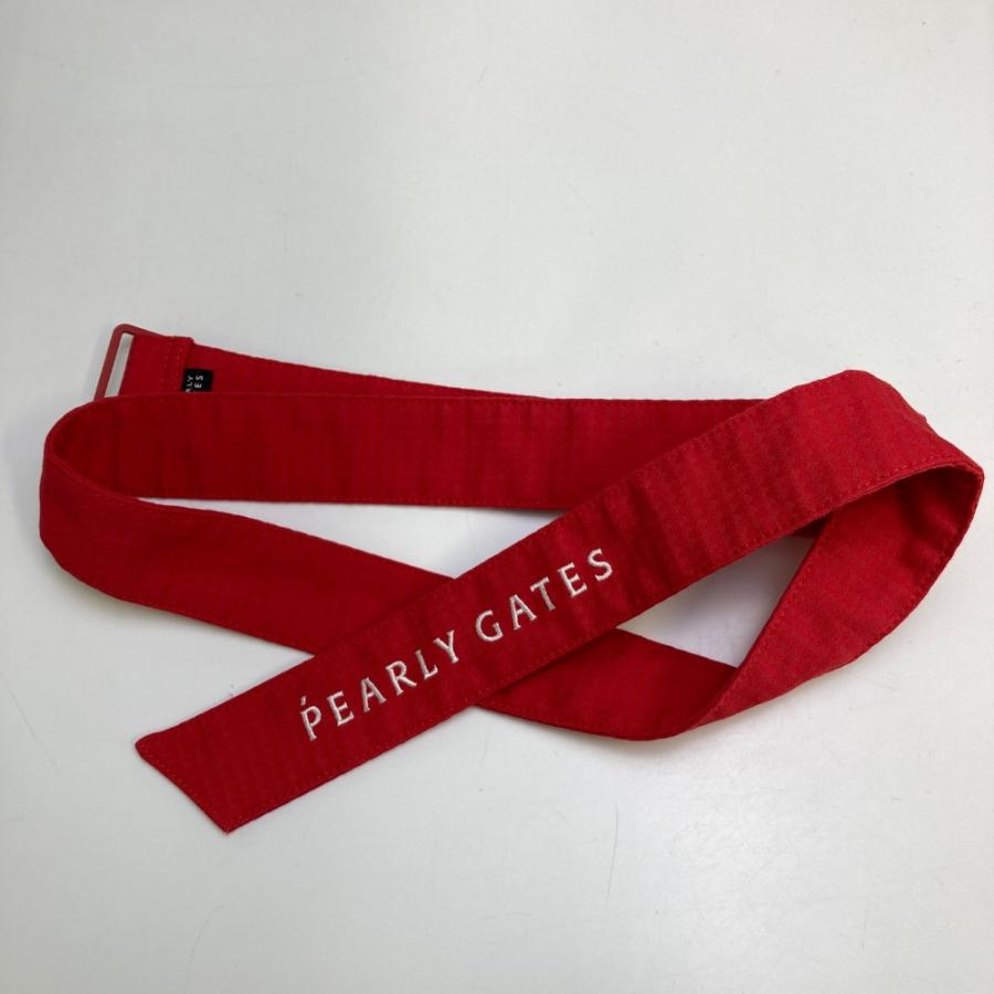PEARLY GATES パーリーゲイツ  ストレッチ スカート 総柄 レッド系 0 ゴルフウェア レディースの画像