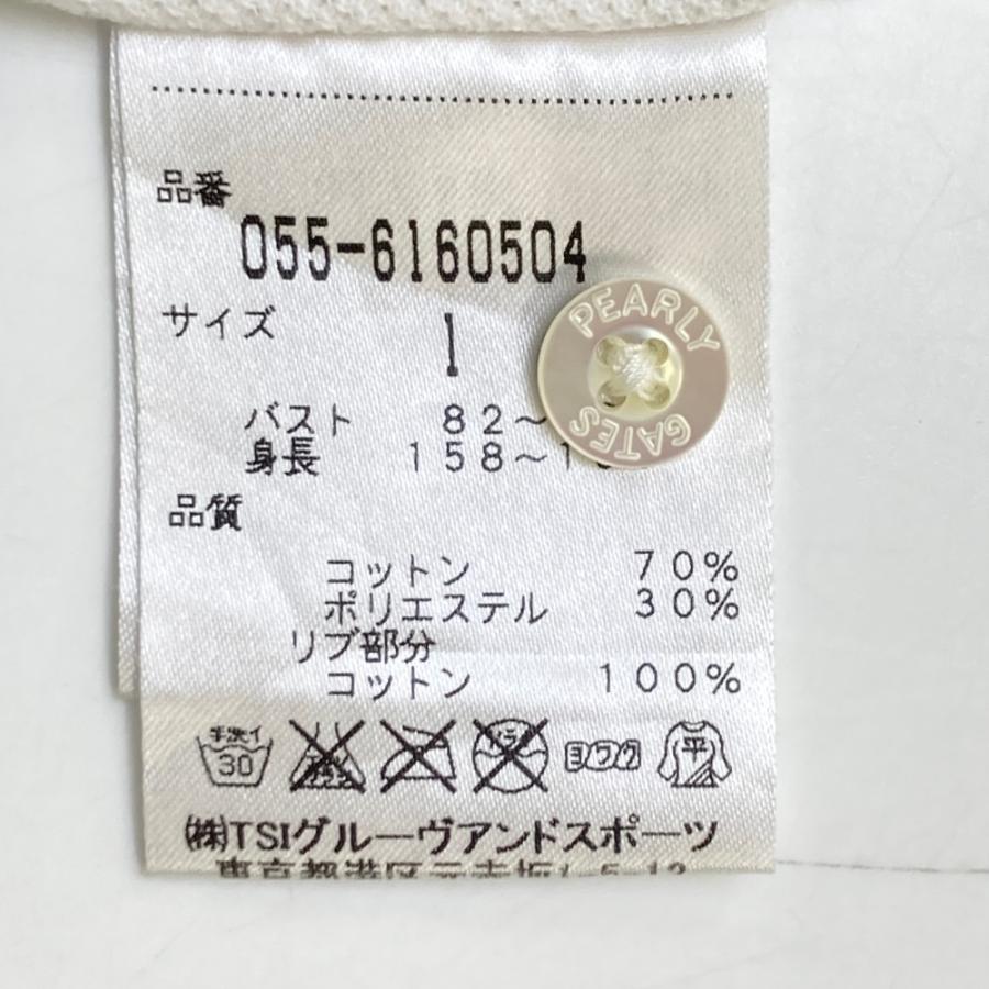 PEARLY GATES パーリーゲイツ 半袖ポロシャツ ホワイト系 1 PEARLY GATES パーリーゲイツ 半袖ポロシャツ ホワイト系 1