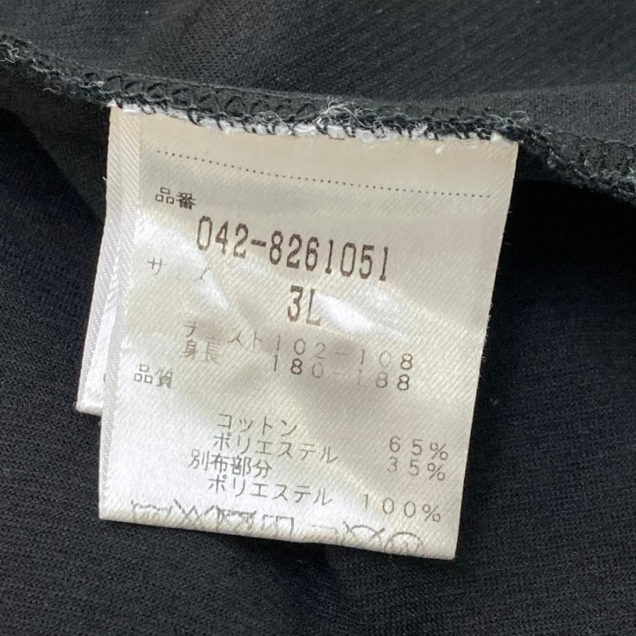 新品St ANDREWS ブラックシャツ 3L 日本製 St ANDREWS ST セントアンドリュース 長袖シャツ ブラック系 3L