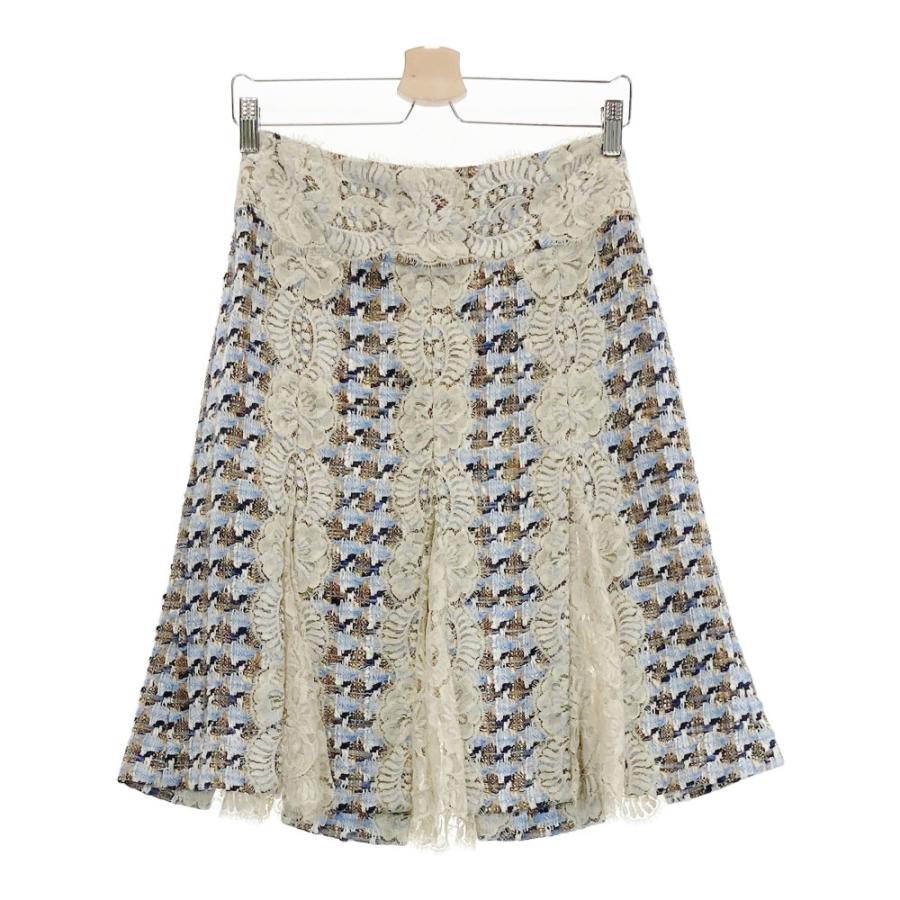 DOLCE & GABBANA ドルチェ アンド ガッバーナ ツイード スカート 