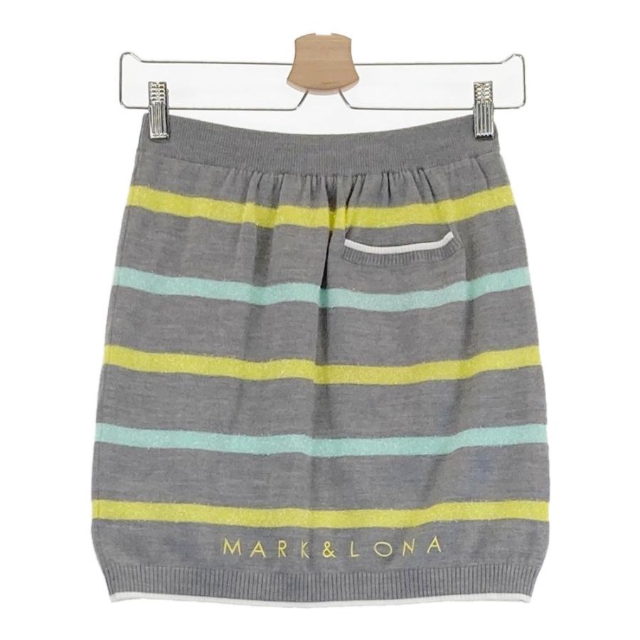 MARK AND LONA マークアンドロナ ゴルフスカート ニットスカート