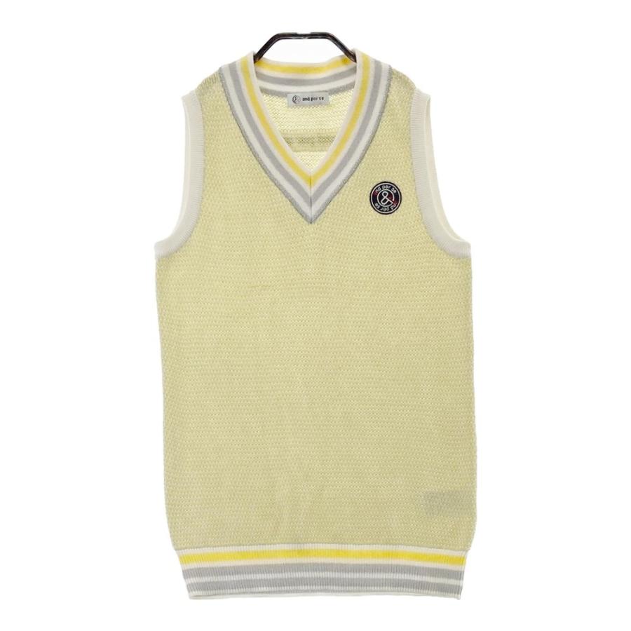 and per se アンパスィ ニットベスト アンパスィ(and per se) ゴルフ