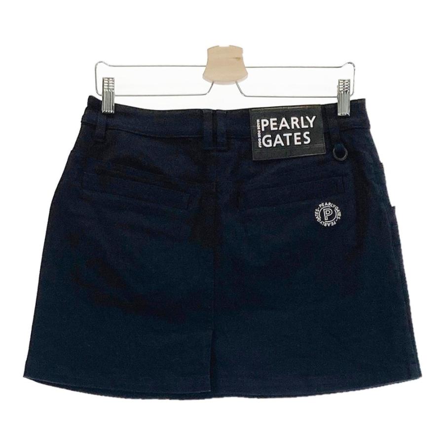 PEARLY GATES パーリーゲイツ 2023年モデル ストレッチ スカート  ネイビー系 2 ゴルフウェア レディース_1