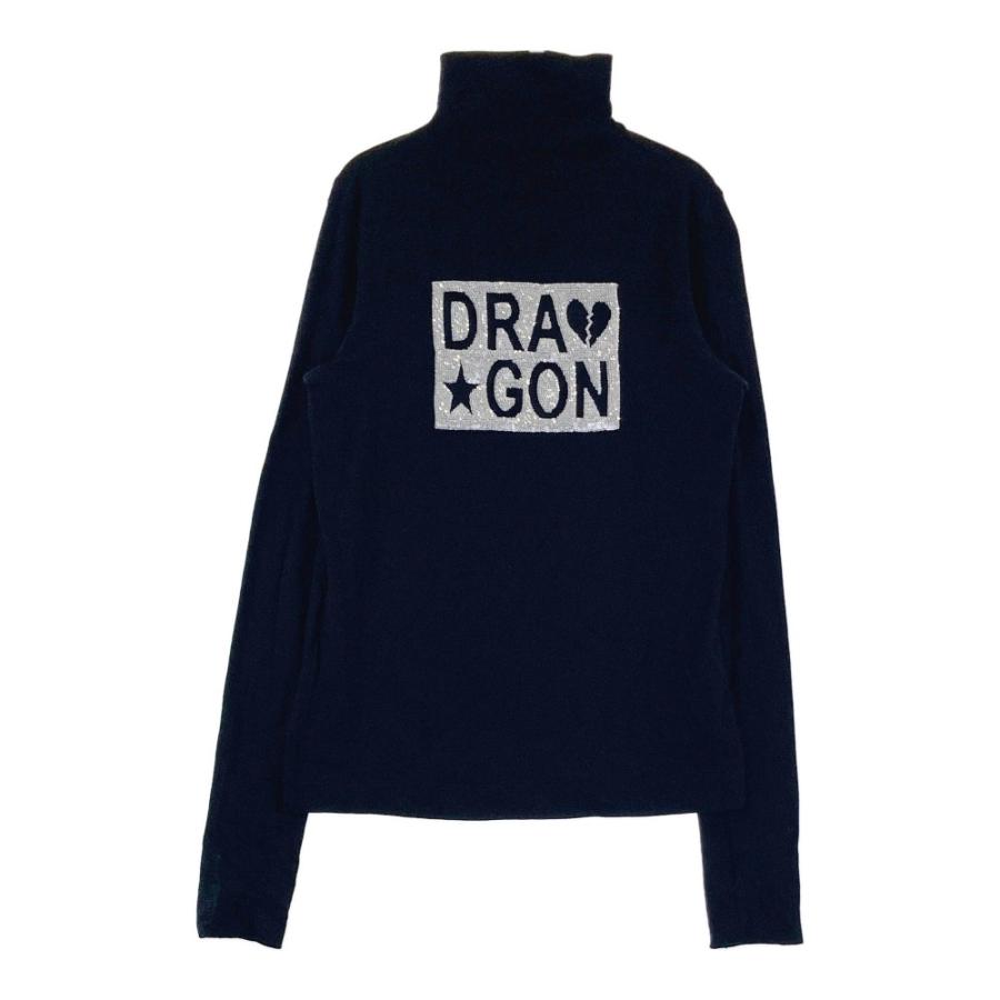 DANCE WITH DRAGON 裏フリース ハイネック 長袖カットソー 4 DANCE WITH DRAGON 裏フリース ハイネック 長袖カットソー 4