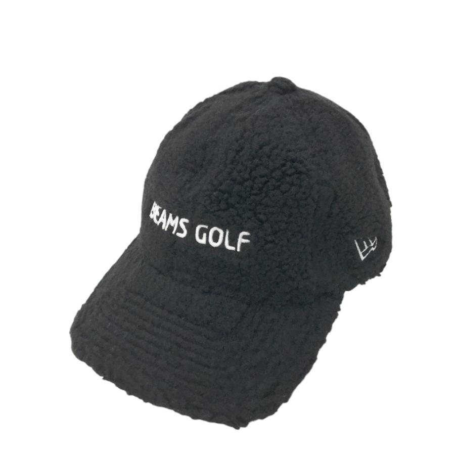 BEAMS GOLF ビームスゴルフ ×NEW ERA キャップ ボア ブラック系 ゴルフ  