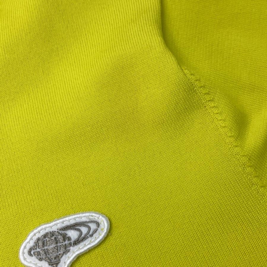 BEAMS GOLF ビームスゴルフ ニット 半袖ポロシャツ イエロー系 L