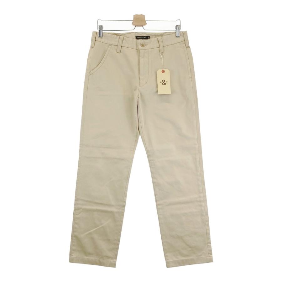 新品】ROUGH&SWELL ラフアンドスウェル ロングパンツ ベージュ系 M 