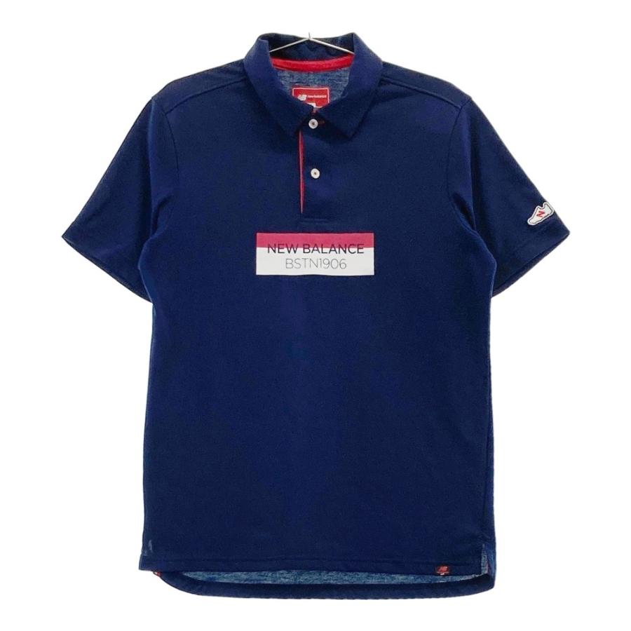 ニューバランス ゴルフ ポロシャツ【ネイビー/４】新品！ New Balance NEW BALANCE GOLF ニューバランス 半袖ポロシャツ