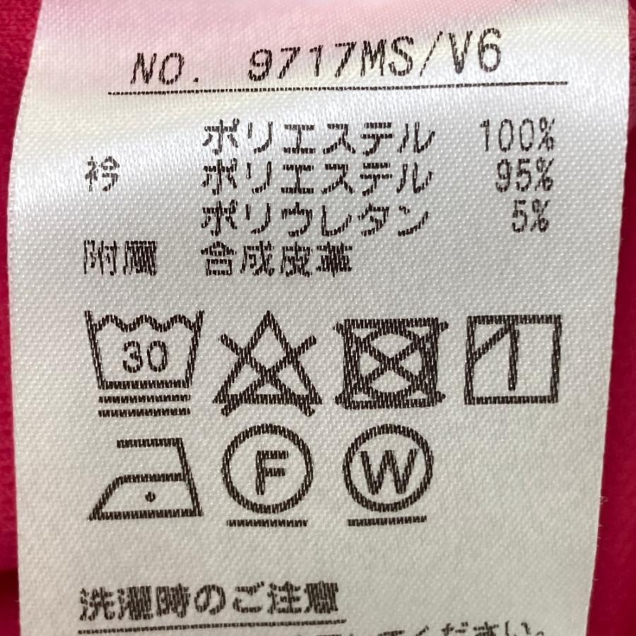 and per se（アンパスィ） 半袖ポロシャツ ピンク系 M ゴルフウェア