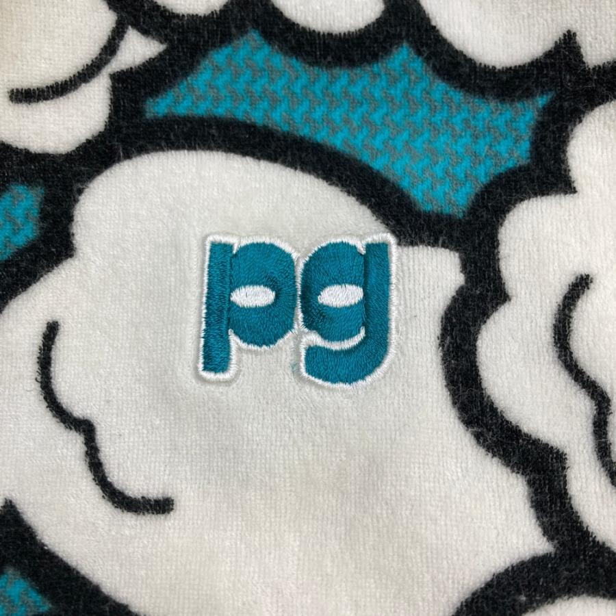 PEARLY GATES（パーリーゲイツ） 七分袖ジャケット パイル地 雲 総柄
