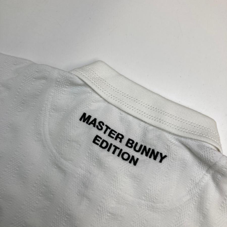 MASTER BUNNY EDITION マスターバニーエディション 2024年モデル 半袖ポロシャツ  ホワイト系 4 ゴルフウェア メンズの画像