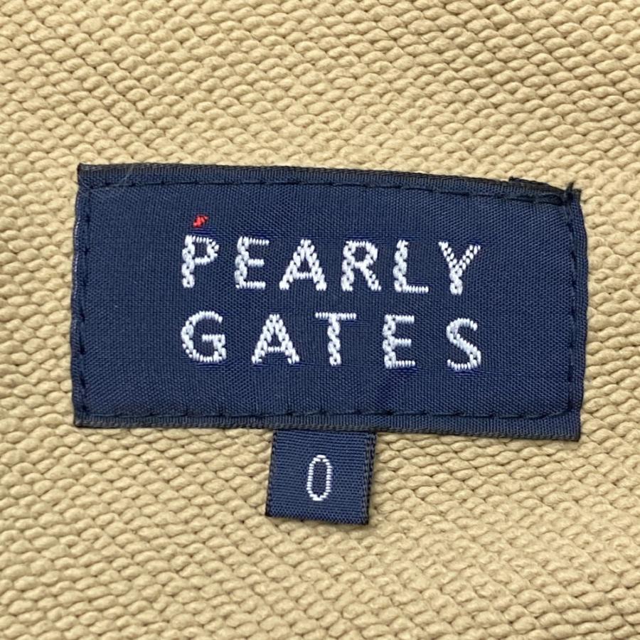 PEARLY GATES パーリーゲイツ  スウェット ストレッチスカート レオパード柄 ブラック系 0 ゴルフウェア レディースの画像
