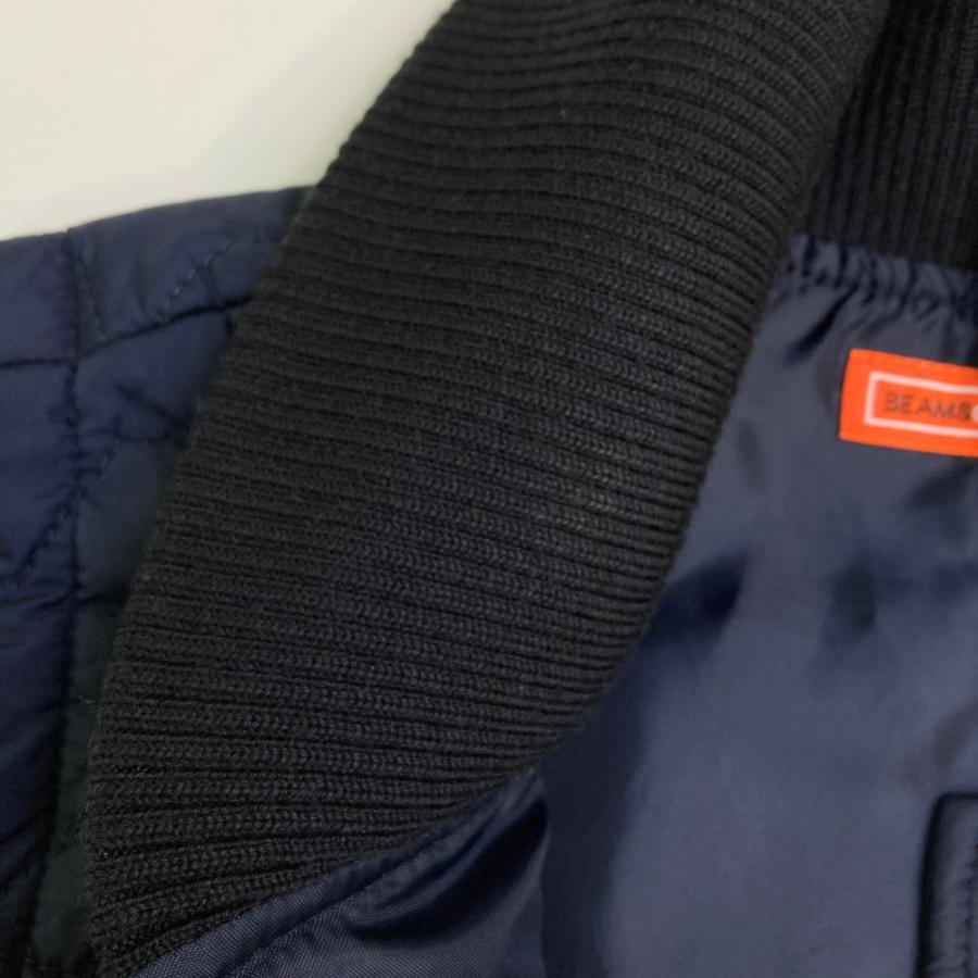 BEAMS GOLF ビームスゴルフ 中綿ベスト 星柄 ネイビー系 M ゴルフ 