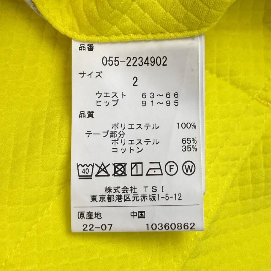 PEARLY GATES パーリーゲイツ  スカート  イエロー系 2 ゴルフウェア レディースの画像