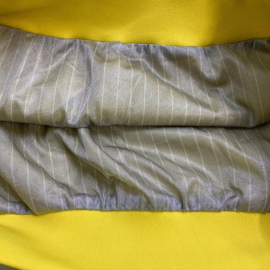極美品　パーリーゲイツ　蓄熱裏地　ナイロン　スニード　ロゴ　イエロー PEARLY GATES パーリーゲイツ 2022年モデル 蓄熱 スニード