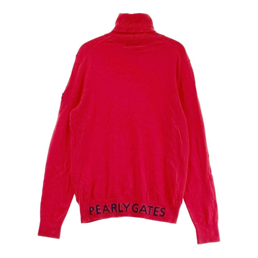 美品 現行モデル PEARLY GATES タートルネック ニット セーター 6 PEARLY GATES（パーリーゲイツ） タートルネック ニットセーター