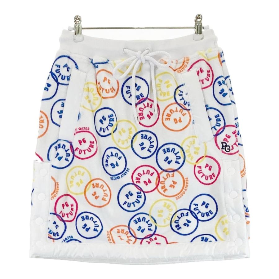 【新品タグ付き】PEARLY GATES FUTUREニコ ゴルフウェアスカート PEARLY GATES（パーリーゲイツ） ; ベロアボンバー スカート FUTURE