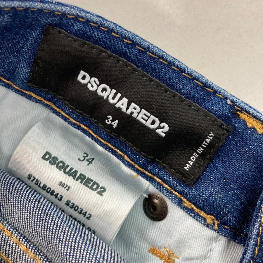 DSQUARED2（ディースクエアード） 【美品】DSQUARED2 S75LB0843 デニム 