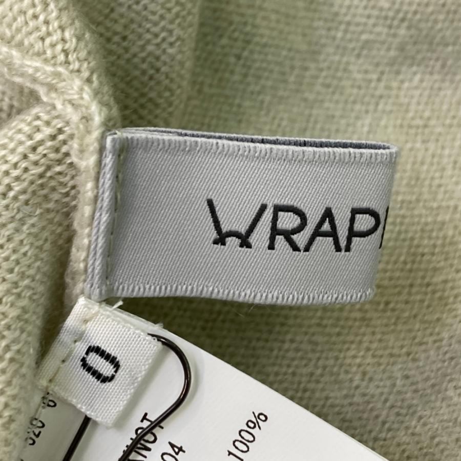 新品】WRAPINKNOT ラッピンノット カシミヤ ニットベスト COZ グリーン