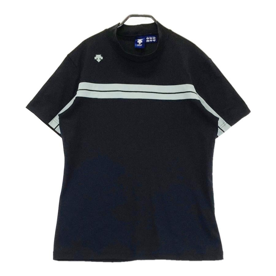DESCENTE GOLF デサントゴルフ モックネック半袖Tシャツ