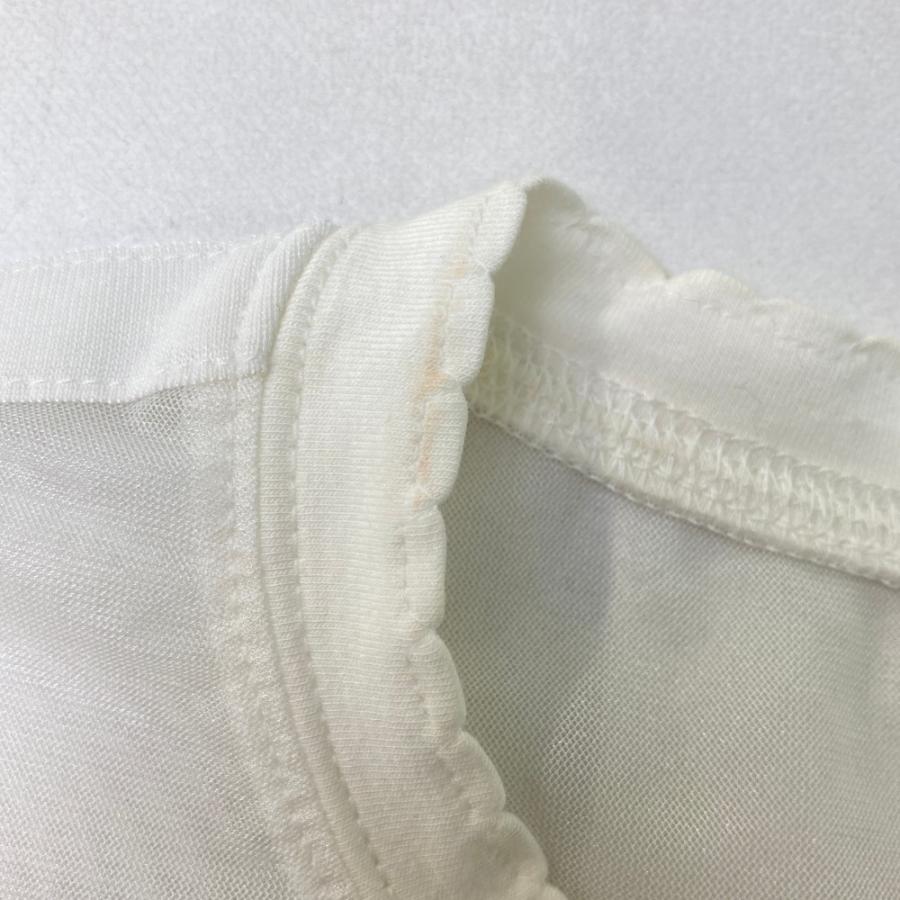archivio（アルチビオ） 半袖Tシャツ シースルー ホワイト系 36 ゴルフ