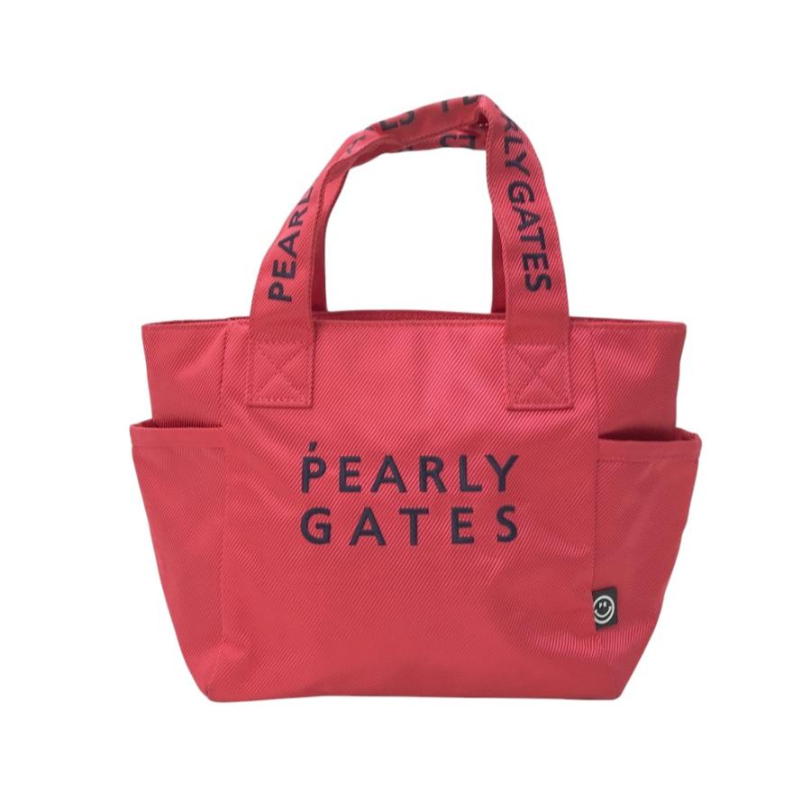PEARLY GATES パーリーゲイツ カートバッグ ニコちゃん レッド系 PEARLY GATES パーリーゲイツ カートバッグ ニコちゃん レッド系