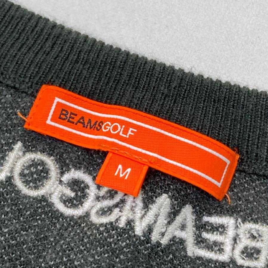 BEAMS GOLF ビームスゴルフ 2023年 ニット セーター ミッキー カーキ系