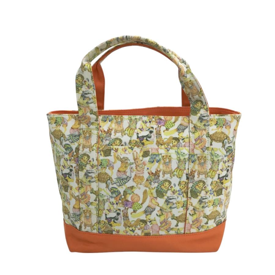 archivio（アルチビオ） ×LIBERTY カートバッグ 総柄 ホワイト系