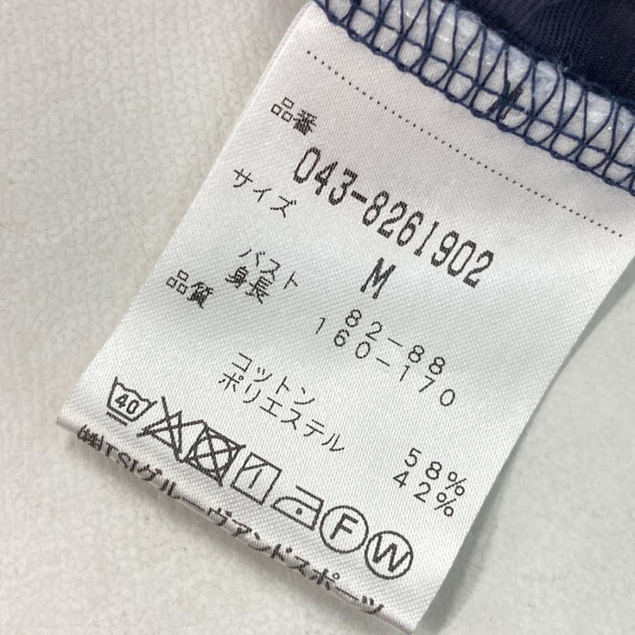 St ANDREWS セントアンドリュース リボンカラー 長袖シャツ ネイビー系