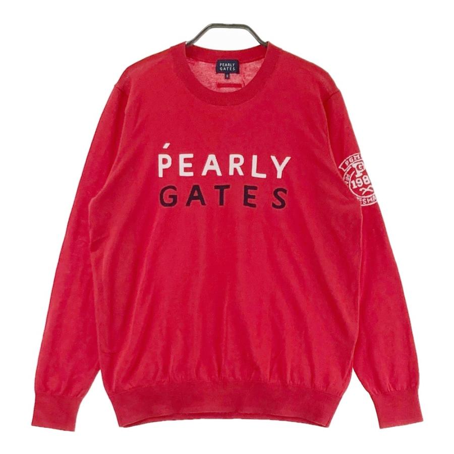 PEARLY GATES（パーリーゲイツ） ニット セーター レッド系 5 ゴルフ