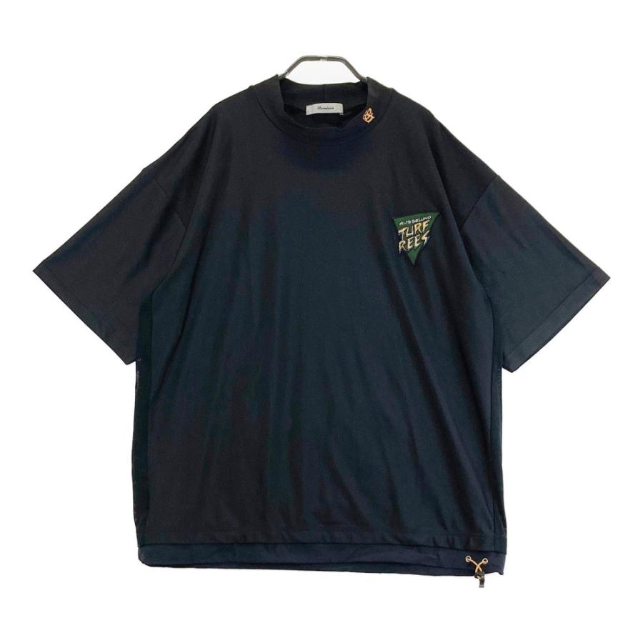 RUSSELUNO ラッセルノ ハイネック 半袖Tシャツ ルチャ ブラック系 6 
