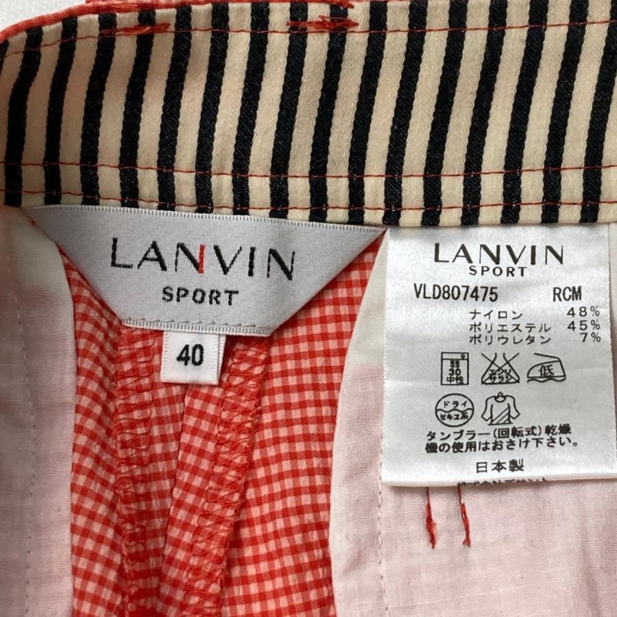 LANVIN SPORT（ランバンスポール） ランバン スポール シアサッカー 
