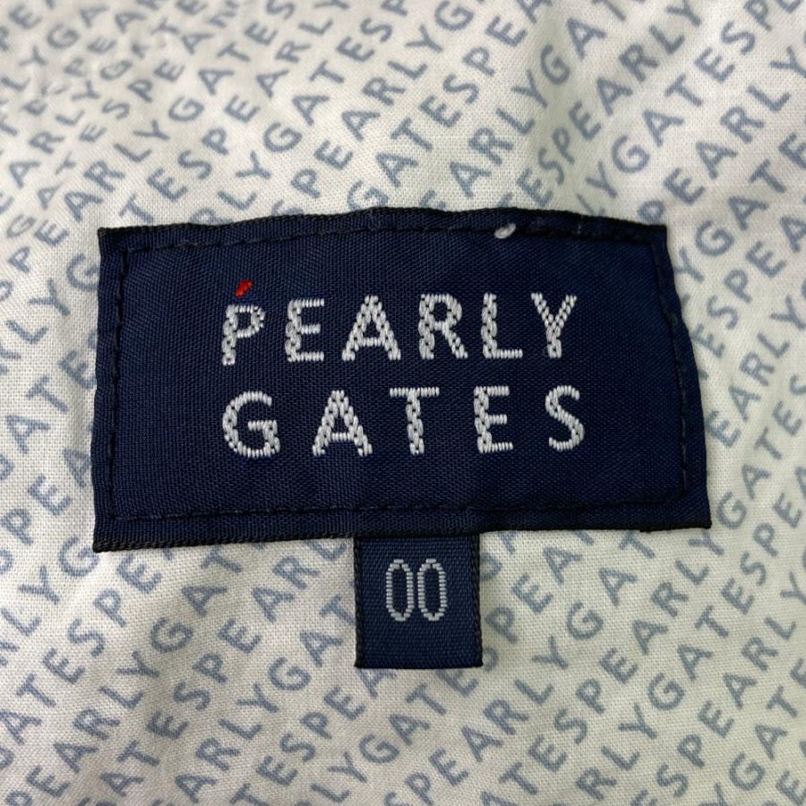 PEARLY GATES パーリーゲイツ 2022年モデル 蓄熱ストレッチスカート 総柄 ネイビー系 00 ゴルフウェア レディースの画像