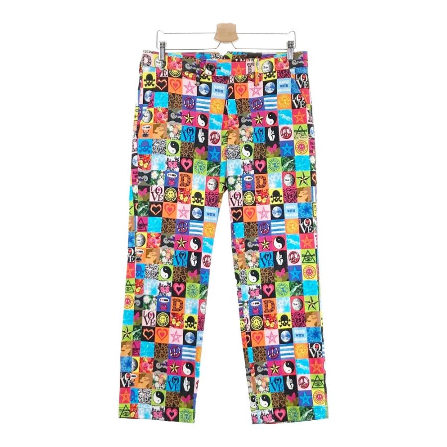 ゴルフメンズパンツ DANCE WITH DRAGON 総柄 Dance With Dragon DANCE WITH DRAGON ダンスウィズドラゴン パンツ 総